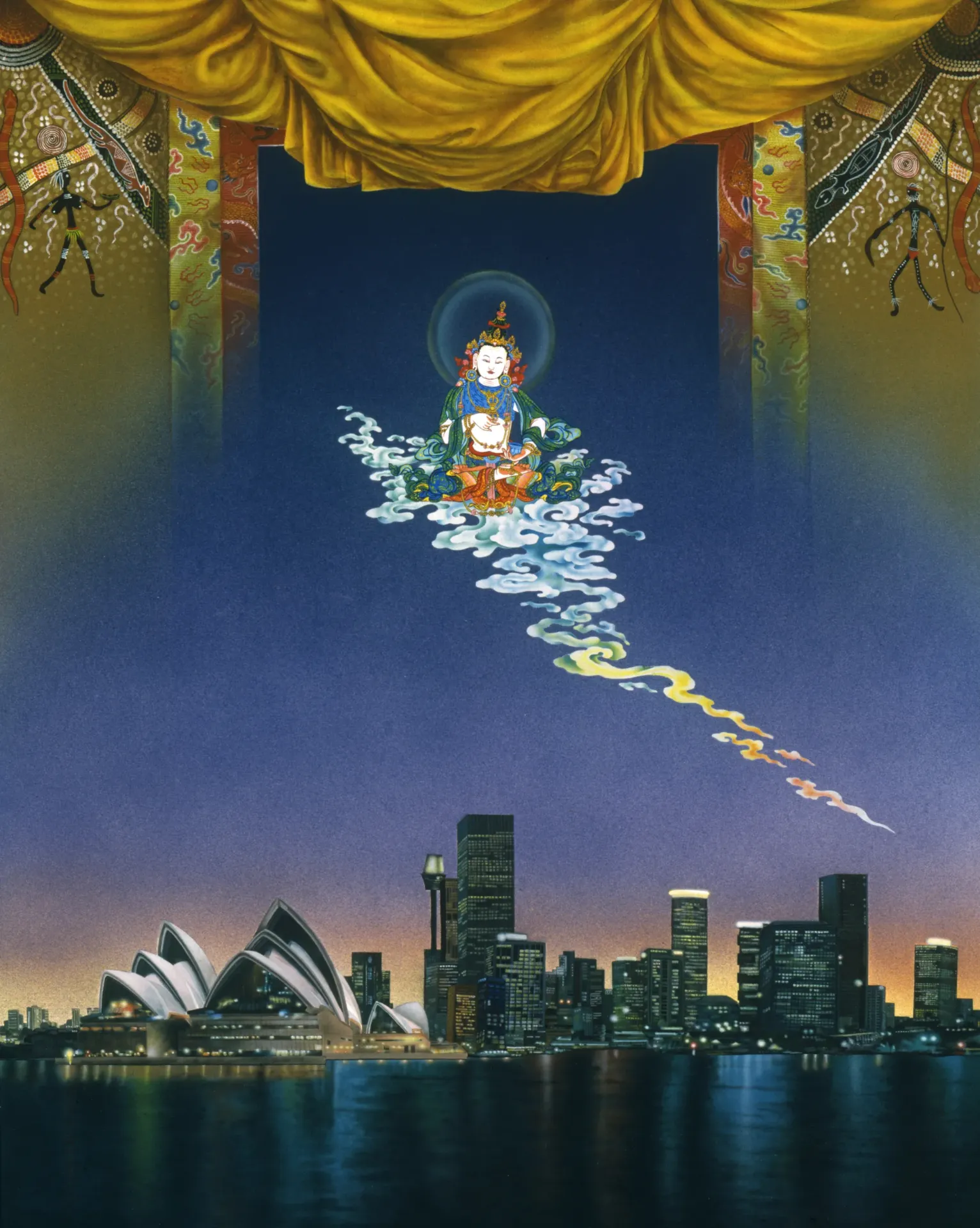 Poster - Vajrasattva over Sydney